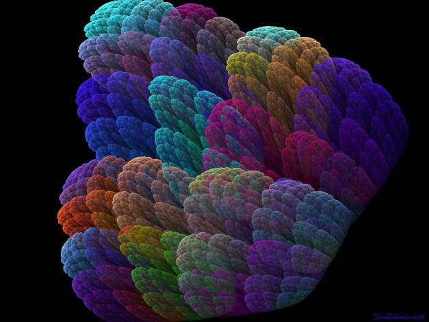 Обои картинки фото 3д, графика, fractal, фракталы, фрактал, узор