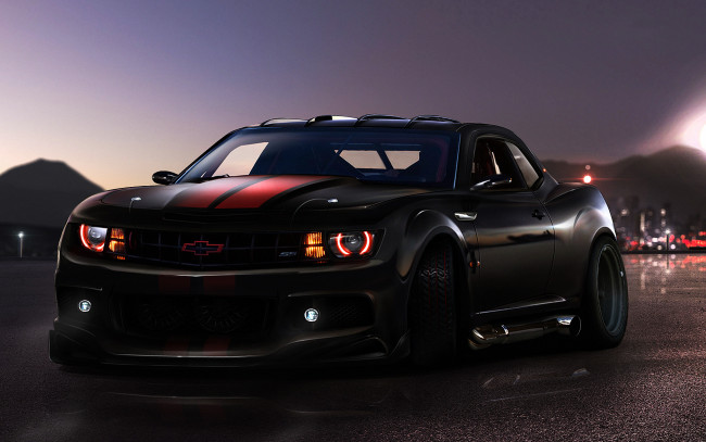Обои картинки фото автомобили, camaro
