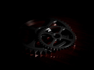 Картинка 3д графика modeling моделирование шестерни