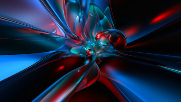 Картинка 3д графика abstract абстракции