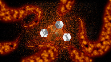 Картинка 3д графика abstract абстракции фон цвета узор