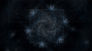 Картинка 3д графика fractal фракталы фон цвета узор