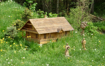 Картинка разное ремесла поделки рукоделие домик фигурки