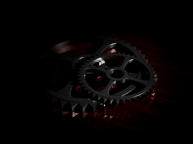 Обои картинки фото 3д, графика, modeling, моделирование, шестерни