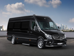 Картинка автомобили brabus темный 2014г sprinter br-906 mercedes-benz