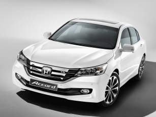 Картинка автомобили honda v6 cis-spec accord светлый 2014г