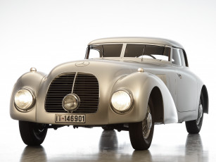 Картинка автомобили mercedes-benz w29 1938г светлый streamliner 540k