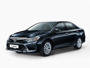 обоя автомобили, toyota, cis-spec, camry, темный, 2014г
