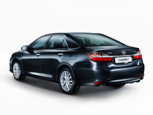 Картинка автомобили toyota темный 2014г cis-spec camry