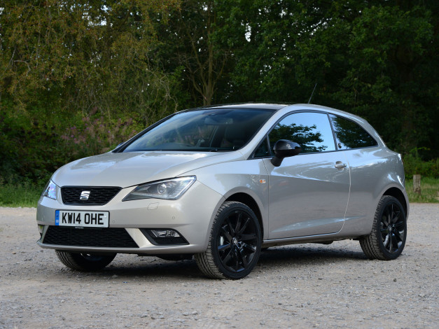 Обои картинки фото автомобили, seat, ibiza, 30, aniversario, uk-spec, 2014г, серый