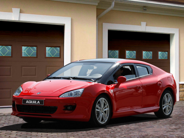 Обои картинки фото автомобили, тагаз, aquila, опытный, ps511, кпасный, cпoртивный, красный, седан, российская разработка, низкая цена, серийный