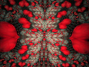 Картинка 3д+графика абстракция+ abstract цвета узор фон