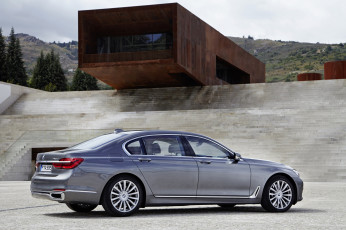 обоя автомобили, bmw, 2015г, g12, excellence, pure, design, 750li, xdrive