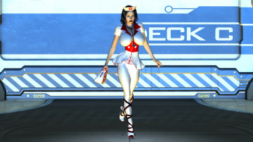 Картинка видео+игры dark+heresy девушка взгляд фон