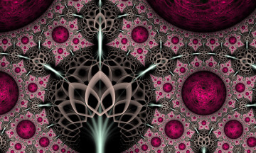 Картинка 3д+графика фракталы+ fractal узор цвета фон
