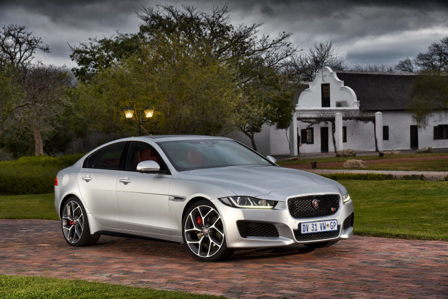 Обои картинки фото автомобили, jaguar, 2015г, za-spec, xe, s