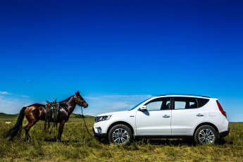 обоя автомобили, geely, vision, suv, 2016г