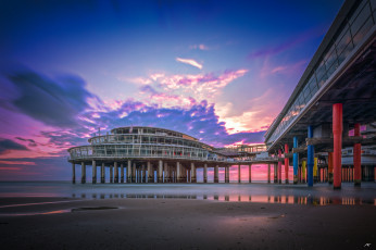 Картинка scheveningen+pier корабли порты+ +причалы пирс
