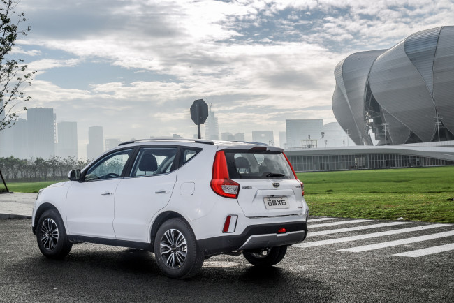 Обои картинки фото автомобили, geely, vision, suv, 2016г