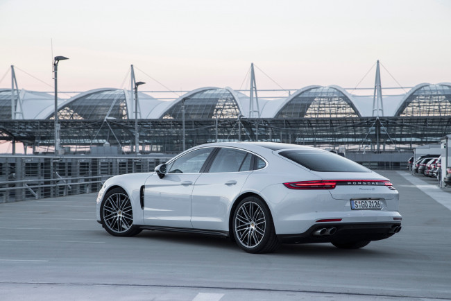 Обои картинки фото автомобили, porsche, panamera, 4s, 2016г