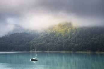 Картинка корабли парусники утро