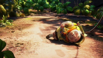 Картинка мультфильмы up мальчик значки растения песок