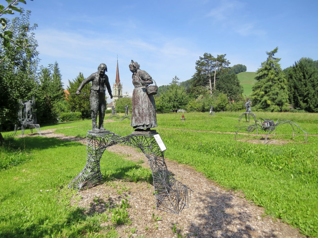 Обои картинки фото города, - памятники,  скульптуры,  арт-объекты, парк, скульптура