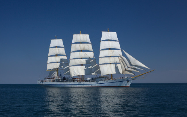 Обои картинки фото корабли, парусники, водоем