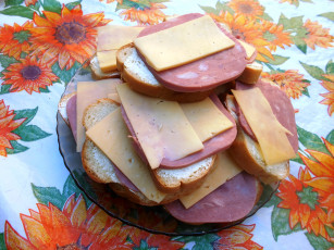 Картинка еда бутерброды +гамбургеры +канапе хлеб сыр колбаса