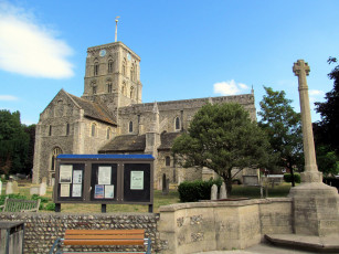 Картинка st+mary+de+haura+church shoreham sussex uk города -+католические+соборы +костелы +аббатства st mary de haura church