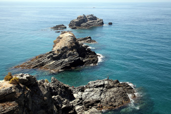 Картинка природа побережье скалы