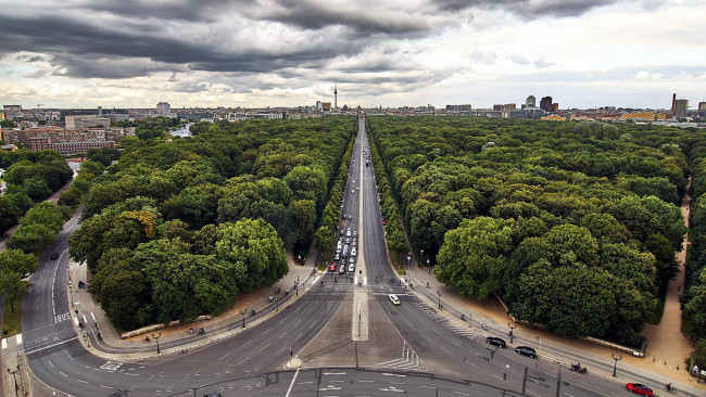 Обои картинки фото города, берлин , германия, панорама