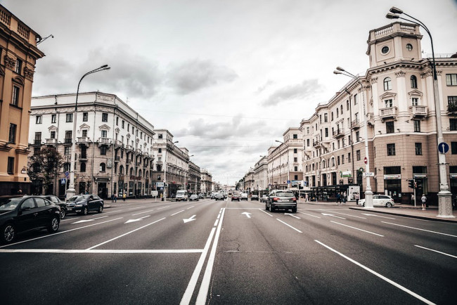 Обои картинки фото города, минск , беларусь, улица