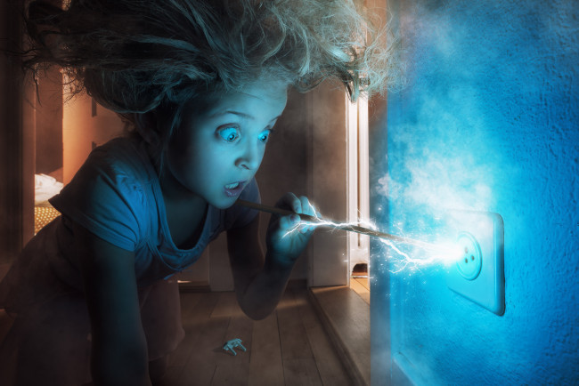 Обои картинки фото юмор и приколы, девчушка