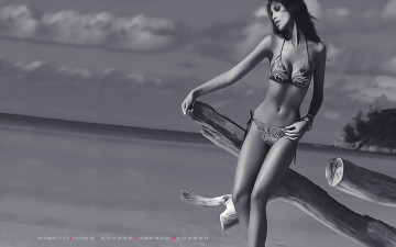 Картинка календари компьютерный+дизайн купальник calendar 2019 природа девушка водоем женщина