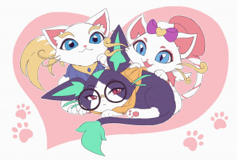 Картинка видео+игры league+of+legends yumi кошки очки