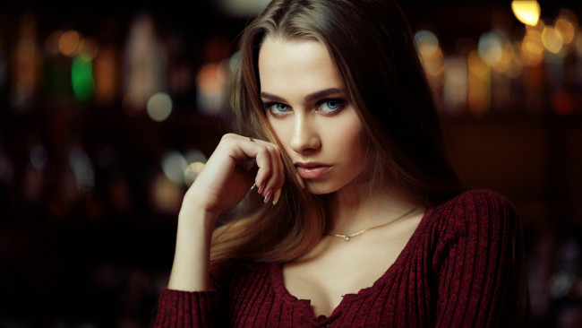 Обои картинки фото девушки, - лица,  портреты, ева, фёдорова