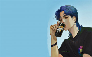 Картинка рисованное люди ван ибо банка