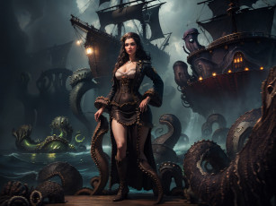 Картинка фэнтези существа нейросети графика нейроарт ai art нейронные сети рисунки нейро искусство