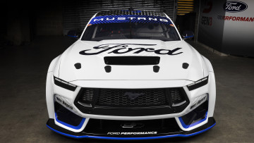 обоя 2023 ford mustang gt gen3 supercar, автомобили, ford, mustang, gt, gen3, supercar, форд, суперкар