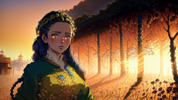 Картинка аниме unknown +другое+ нейросети графика нейроарт ai art нейронные сети рисунки нейро искусство