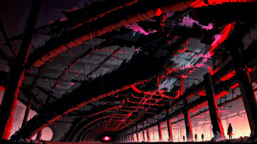 Картинка аниме unknown +другое+ нейросети графика нейроарт ai art нейронные сети рисунки нейро искусство