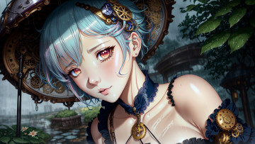 Картинка аниме unknown +другое+ нейросети графика нейроарт ai art нейронные сети рисунки нейро искусство