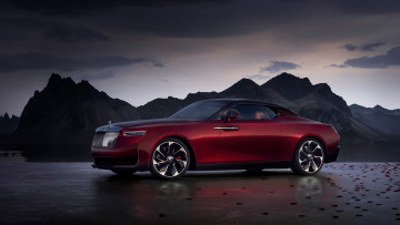 обоя rolls-royce la rose noire droptail 2023, автомобили, rolls-royce, эксклюзивный, двухместный, родстер, роллс, ройс, кабриолет, rolls, royce, la, rose, noire, droptail