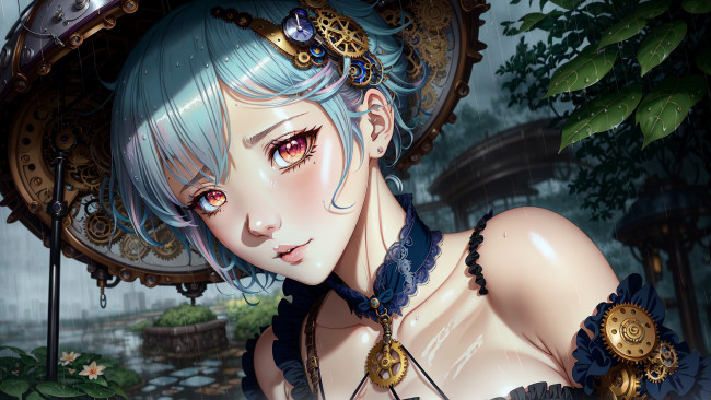 Обои картинки фото аниме, unknown,  другое , нейросети, графика, нейроарт, ai, art, нейронные, сети, рисунки, нейро, искусство