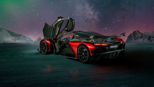 Обои картинки фото zenvo aurora agil prototype, автомобили, zenvo, aurora, agil, prototype, красный, суперкар