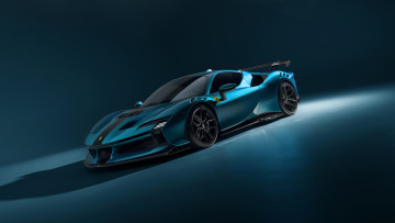 Картинка автомобили ferrari sf90 xx stradale novitec 2025