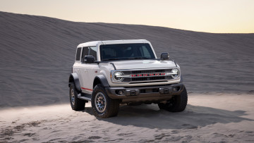 Картинка автомобили ford bronco 60th anniversary package 4x4 off road 2026 бездорожье песок