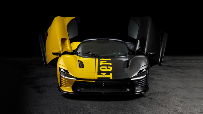 Обои картинки фото автомобили, ferrari, daytona, sp3, tailor, made, 2025