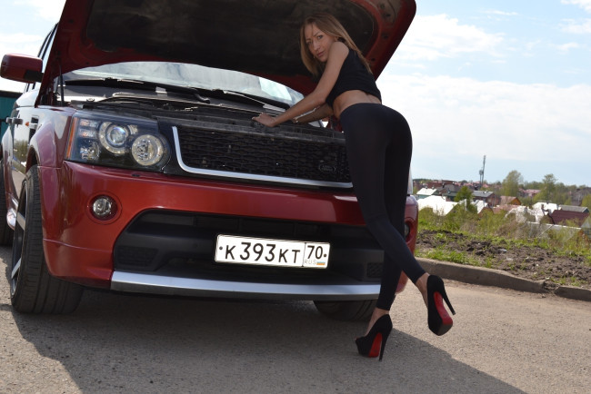 Обои картинки фото девушка и авто, автомобили, -авто с девушками, девушка, женщина, шатенка, темноволосая, сексуальная, модель, звезда, позирует, разная, обувь, верхняя, стильная, одежда, нижнее, эротическое, бельё, трусы, лифчик, колготки, чулки, аксессуары, макияж, и, множество, элементов, на, фотографии